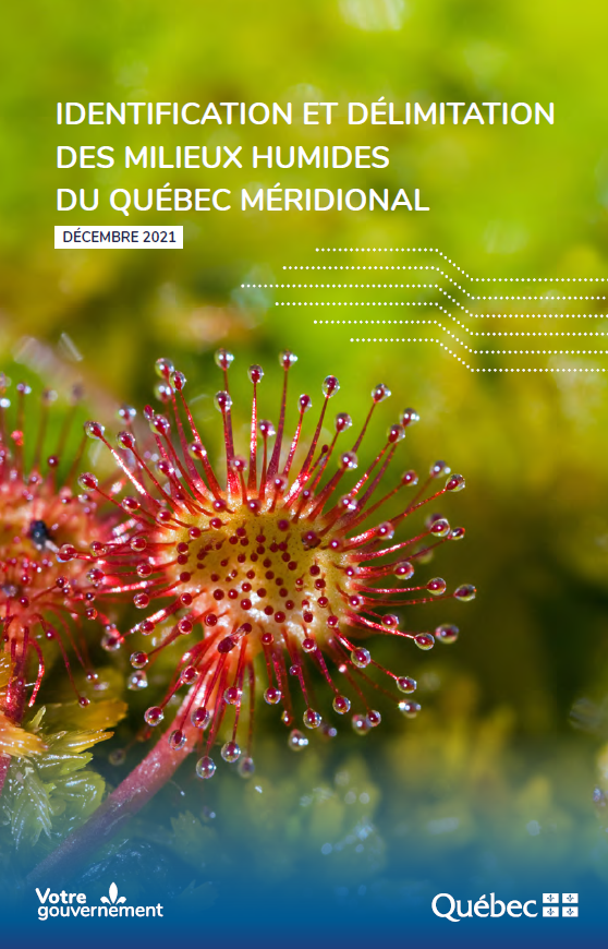 Identification et délimitation des milieux humides du Québec méridional